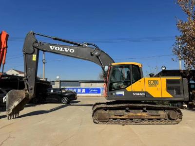 China 20Ton Used Volvo Excavators Volvo Ec200 Machine 0.85M3 Bucket Capacity for sale