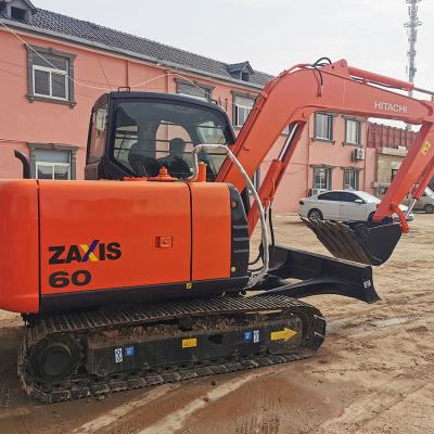 중국 40.5kw 2100rpm 6Ton Mini Used Hitachi Mini Excavator 6000kg Zx60 Hitachi 판매용