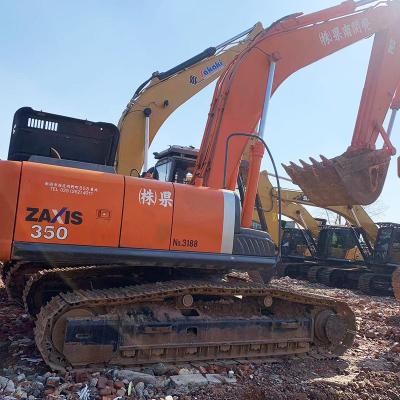 China Heavy Duty Zx350 Used Hitachi Excavators Construction Machinery 35Ton Hitachi 350 Excavator for sale