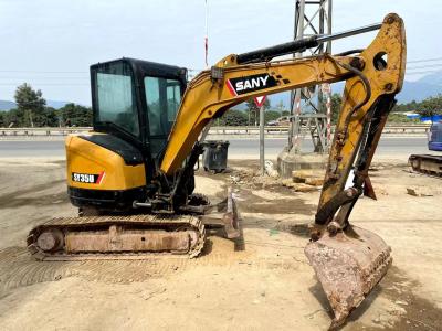 China 3.5TON Used Sany Excavators MINI 35U Second Hand Diggers Earth Moving Excavator Te koop