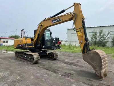 China 13 ton Middelgebruikte Sany-graafmachines Backhoe-graafmachines Sany Sy135 Te koop