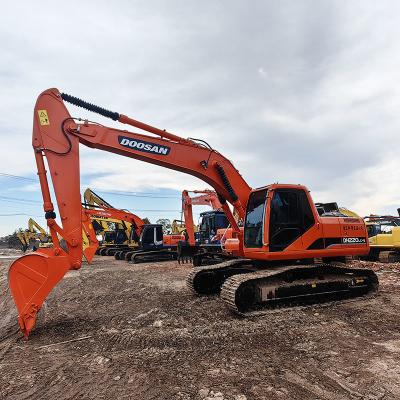 China 2021 Year Used Doosan Excavators DH220LC-9 Excavator Cylinder Digger 22ton Excavator for sale