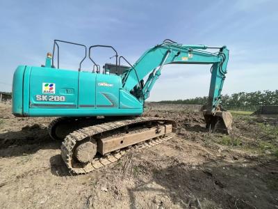 China SK200D Used Kobelco Excavators Second Hand Crawler Excavator 0.93m3 Bucket for sale