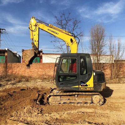 China 8Ton Used Hyundai Excavator 80-7 Excavator Small Size Hyundai Robex 80 7 for sale