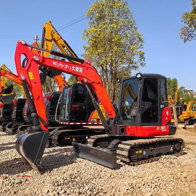 China 6ton Used Kubora Kx165 Digging Excavator 5540kg Small Tracked Kubota for sale