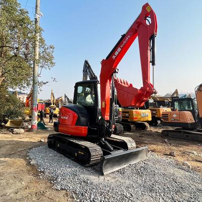 China KX165 Used Kubota Excavator Rubber Tracked 6.5Ton Kubota Kx165 Secondhand Middle Digger for sale