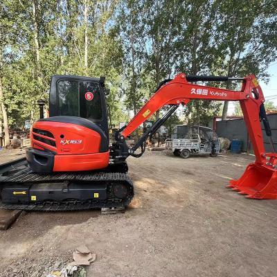 China KX163 6Ton Used Kubota Excavators Excavator Cylinder Crawler Second Hand Excavator Machine for sale