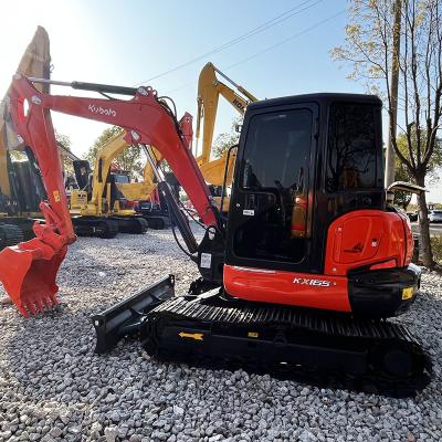 China Kx165 Used Kubota Excavators Mini 6000kg Engineering Digger 2nd Hand Excavator for sale