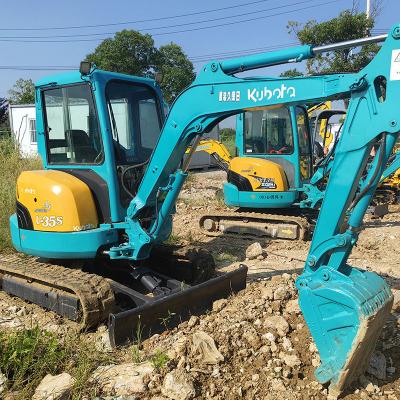 China 3.5T Mini Crawler Used Kubota Excavator Kubota U 35 Hydraulic System Digging for sale