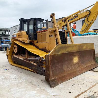 China 160.3kw 23647.6kg Bulldozer de gatos usados Cat D7H Bulldozer máquina de equipo de rastreo en venta