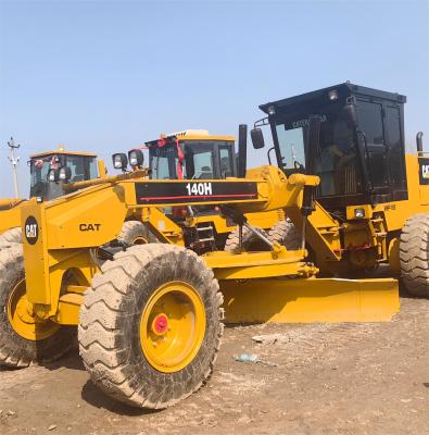 China Original Used Motor Grader Caterpillar Cat 140H Heavy Track Machine for sale