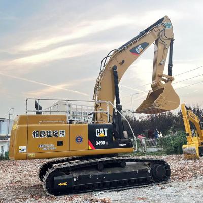 China Used Caterpillar 349d2l Crawler Excavator 301kw 49 Tons 3.2m3 for sale