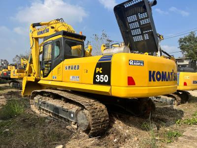 China Used Komatsu PC350 Heavy Excavator Crawler Secondhand Komatsu Digger Machine for sale