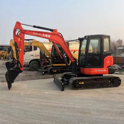 China Excavadora de 6 toneladas Kubota Crawler Kx165 de segunda mano 0.24m3 Excavadora de capacidad de cubo en venta