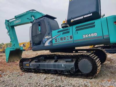 China 48 Ton Heavy Equipment Machine Used Kobelco Excavators Sk480 With 2.3m3 Capacity for sale