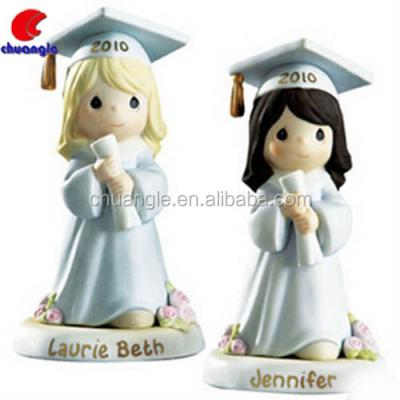 China Japan Polyresin Graduation Figurines, Custom Graduation Figures Souvenir for sale