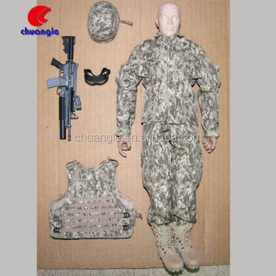 China All Kind Of Style Doll Plastic Clothes, Toy Military Uniform, 12 Inch Doll Suit for sale