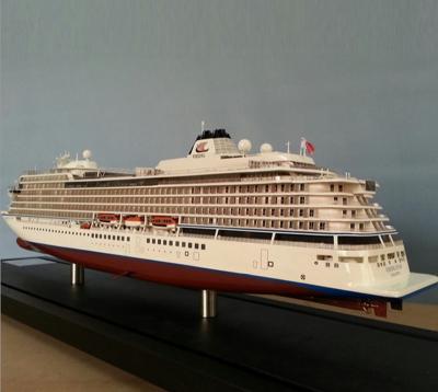 China Customized OEM/ODM 25 30CM Cruise Ship Model Resin Figure Business Gift World Home Office Hotel Decoration for sale