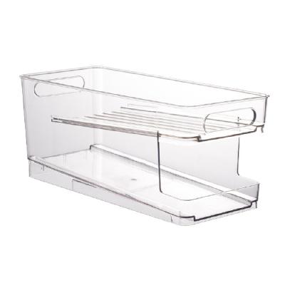 China Wholesale Viable Drawer Fridge Good Quality Food Box Plastic Drinks Holder Fridge Storage Box for sale