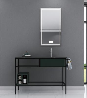 China China Chaozhou Factory Modern Hotel Style Rectangle Bathroom Vanity Cabinet With Mirror for sale