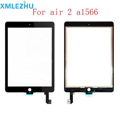 China New For iPad 6 2nd Generation Glass Touch Screen A1567 A1566 Touch Screen Digitizer With Adhesive Sticker 9.7 for sale