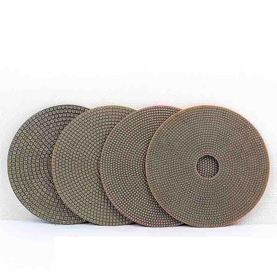 China High Performance High Performance Plated Diamond Polishing Pads Zlion for sale