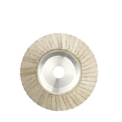 China High Yield Diamond Sand Flap Disc Plated for sale