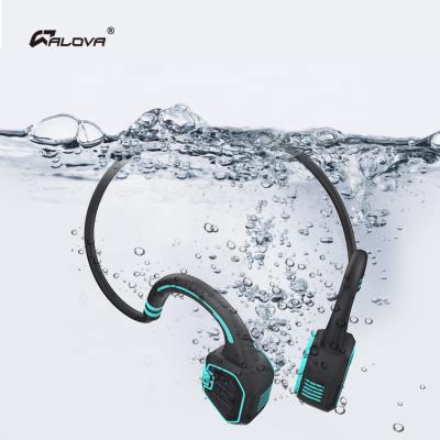 China Handsfree Low Price Osteoconductive Prosthesis Sports Bluetooth Bone Conduction Adjustable Swimming Training Wireless Headphones With Mp3 for sale