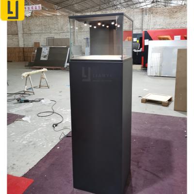 China High Grade Demountable And Environmentally Friendly Customized Lifting Display Cabinet High Security Pedestal Showcase Display Cabinet for sale