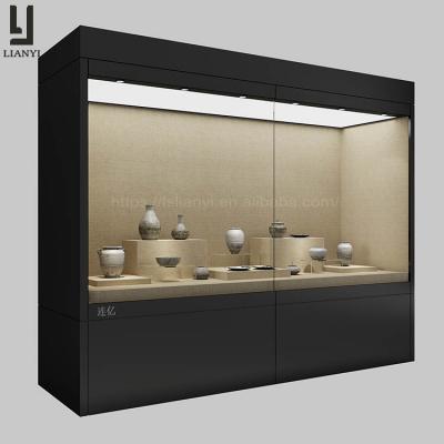 China Removable And Environmentally Friendly Museum Furniture Design Wall Museum Display Cabinet With Museum Interior Design for sale