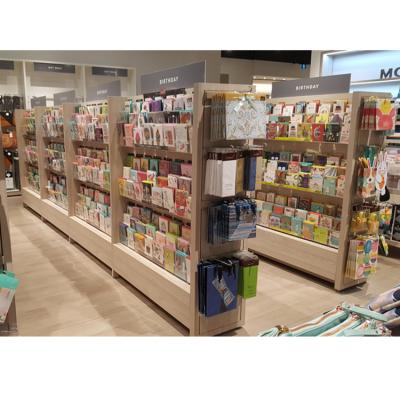 China Modern Custom Bookcase Display Shelf Retail Bookstore Display Shelves Furniture for sale