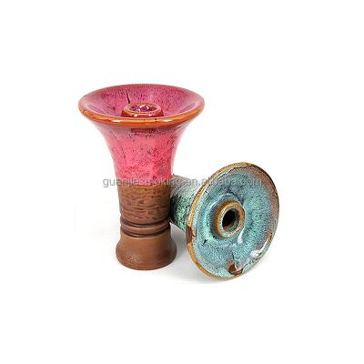 China Hookah Colors Hookah Shisha Charcoal Bowl Clay Smoking Bowl for sale