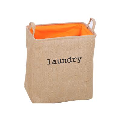 China Waterproof Professional Production Storage Laundry Hamper Laundry Baskets With Handle for sale