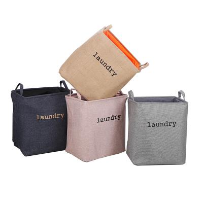 China Popular Home When Storage Laundry Bagskets Collapsible Laundry Basket For Hotels for sale