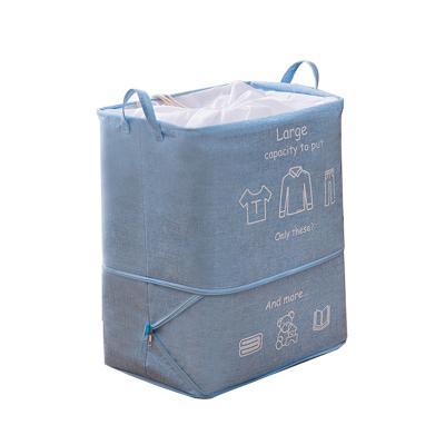 China Eco-friendly Collapsible Laundry Basket Home Monthly Promotion New Large Design for sale