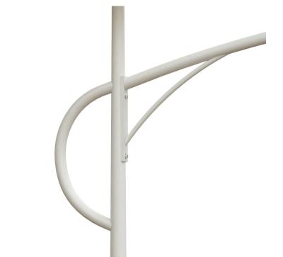 China Square Street Lighting Pole Arched Steel White Arm Road 10m Park Street Atc Single-Arm 5 Year Three Year NC; JIA Certificatesce SOKOYO for sale