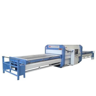 China Automatic Press Membrane Vacuum Building Material Shops PVC Laminating Machine For PVC Door Cabinet Production Line for sale