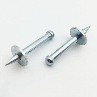 China Steel NK Galvanized Drive Pin With Steel Washer for sale