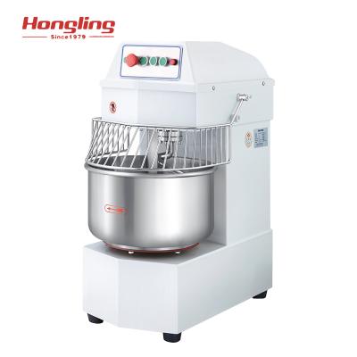 China Snack Factory DM-20G Electric Low Noise Dough Mixer Kneading Machine Bread Dough Kneader Spiral Mixer for sale