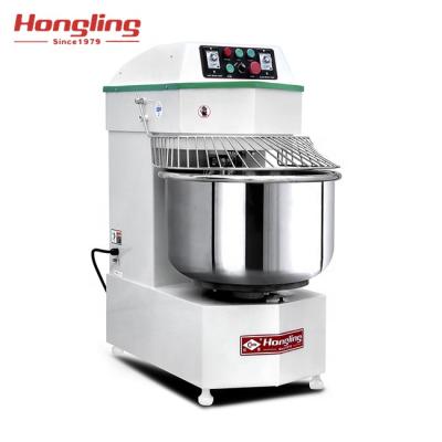 China 60 Liter Kitchen Equipment Professional Vertical Dough Mixer Snacks Factory DM-60H Mixing Sprial Mixer Price for sale