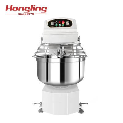 China Wholesale High Quality 200 Liter Large Capacity Spiral Mixer Machine Cake Dough Mixer HS-200 Snacks Factory For Factory for sale