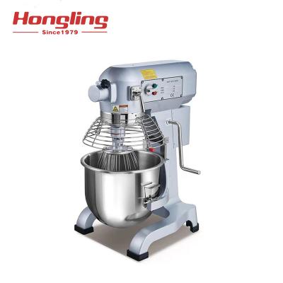 China Hot Sale LB-20A Factory CE ETL Certificate Commercial Snack Bakery Machine Planetary Cake Dough Mixer 20l for sale