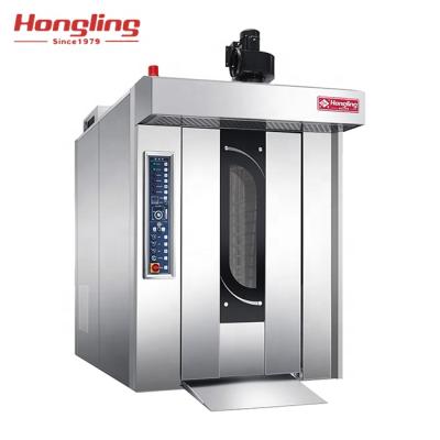 China Hot sale hotels bakery burners for rotary oven diesel 32 trays rotary oven baking prices for sale