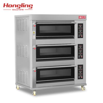 China HLY-306NM High Quality Commercial Supply Commercial Gas Bakery Oven Cake Bread Popular Commercial Oven for sale