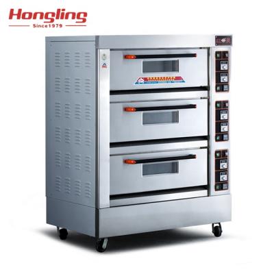 China XYF-3KA-T 3 Deck 6 Trays Oven Commercial Wholesale Commercial Baking Electric Oven For Sale for sale