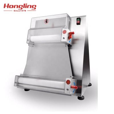 China QS-15 Commercial Kitchen Equipment Commercial Electric Supply Pizza 15 Inch Dough Pizza Roller Dough Press Machine for sale