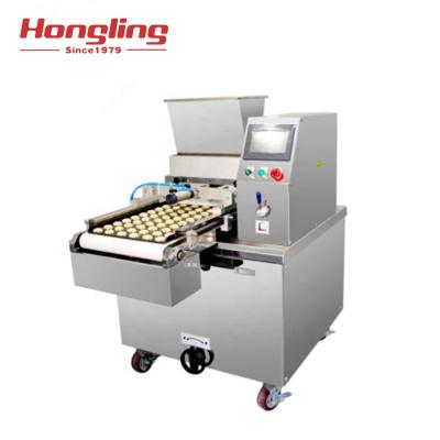 China QQJ-400 Bakery Commercial Catering Automatic PLC Control Macaroon Cookie Making Machine Nozzles Wire Cutter Cookie Depositor for sale