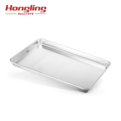 China 400*600*30 mm sustainable standard 1.0 mm high quality commercial bakeware aluminum bread mold tray for sale