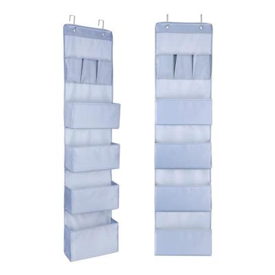 China Factory Sustainable Supply Over The Door Bag Organizer Foldable Wall Mount Hanging Storage Organizer for sale