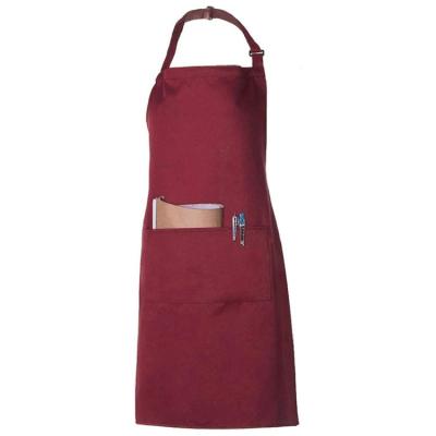 China Wholesale Custom Durable Foldable Logo Multi-pockets BBQ Apron Holiday Outdoor Apron Adjustable for sale